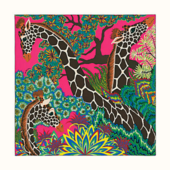 Festival des Amazones Encadre shawl 140 | Hermès USA